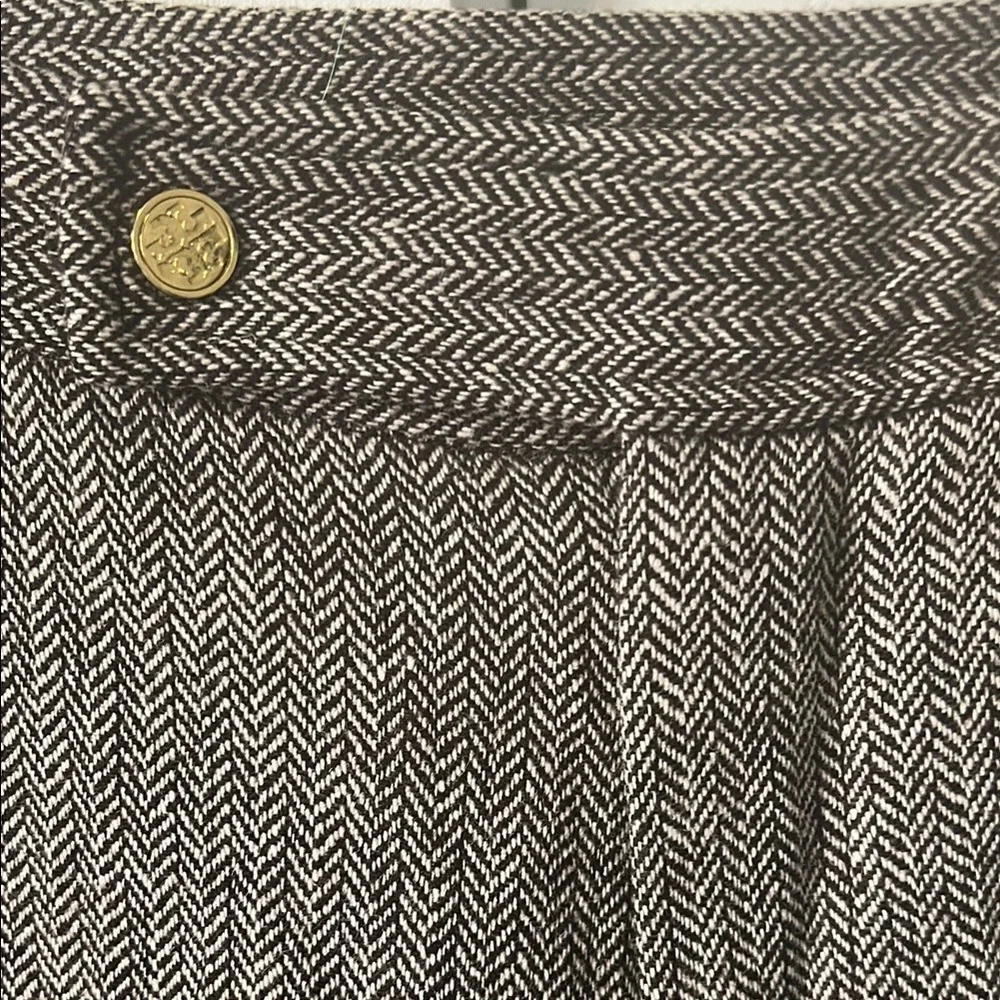 Tory Burch Brown Wide Leg Pants 8